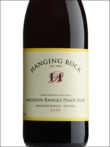 фото Hanging Rock Macedon Ranges Pinot Noir Хангинг Рок Македон Рейнджес Пино Нуар Австралия вино красное