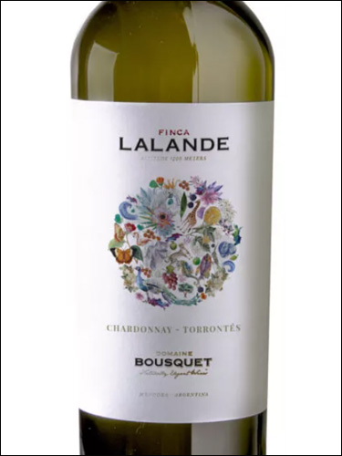 фото Domaine Bousquet Finca Lalande Organic Chardonnay Torrontes Домен Буске Финка Лаланд Органик Шардоне Торронтес Аргентина вино белое