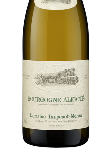 фото Domaine Taupenot-Merme Bourgogne Aligote AOC Домен Топено-Мерм Бургонь Алиготе Франция вино белое