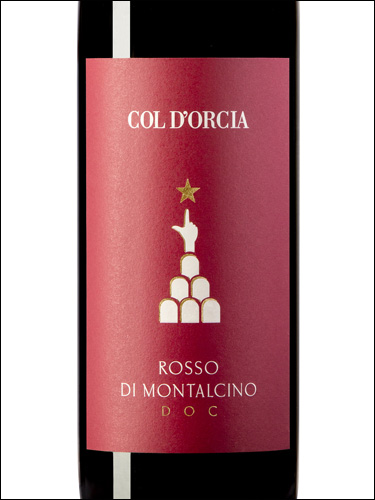 фото Col d'Orcia Rosso di Montalcino DOC Кол д'Орча Россо ди Монтальчино Италия вино красное