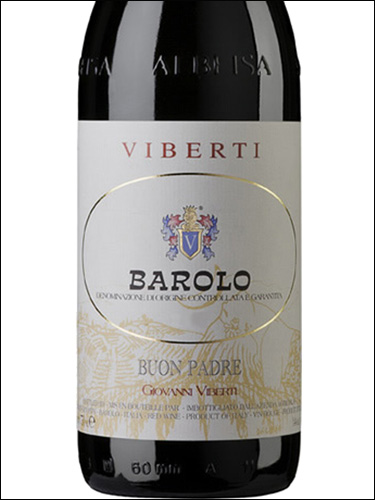 фото Viberti Buon Padre Barolo DOCG Виберти Буон Падре Бароло Италия вино красное