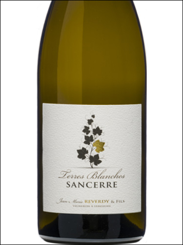 фото Jean-Marie Reverdy & Fils Terres Blanches Sancerre Blanc AOC Жан-Мари Реверди & Фис Терр Бланш Сансер Блан Франция вино белое