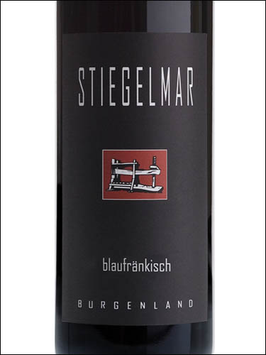 фото Stiegelmar Blaufrаnkisch Burgenland Штигельмар Блауфранкиш Бургенланд Австрия вино красное