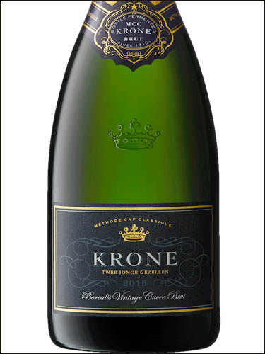 фото Krone Borealis Vintage Cuvee Brut Кроне Бореалис Винтедж Кюве Брют ЮАР вино белое
