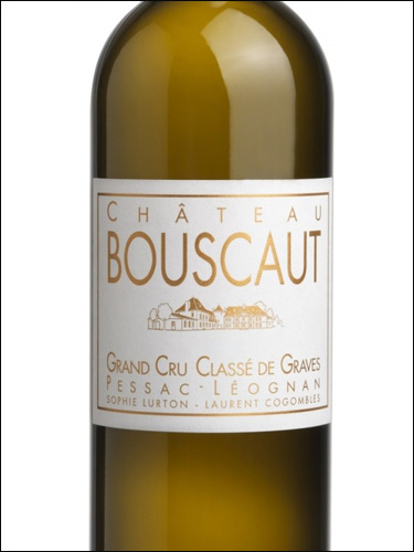 фото Chateau Bouscaut Blanc Grand Cru Classe de Graves Pessac-Leognan AOC Шато Буско Блан Пессак-Леоньян Франция вино белое