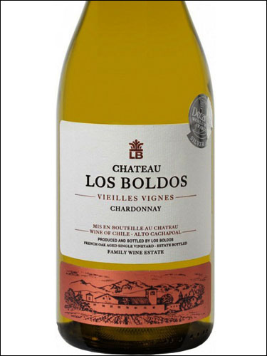 фото Chateau Los Boldos Chardonnay Vieilles Vignes Шато Лос Болдос Вьей Винь Шардоне Чили вино белое