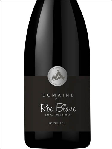 фото Domaine du Roc Blanc Les Cailloux Blancs Cоtes du Roussillon Rouge AOP Домен дю Рок Блан Ле Кайу Блан Кот дю Руссильон Руж Франция вино красное