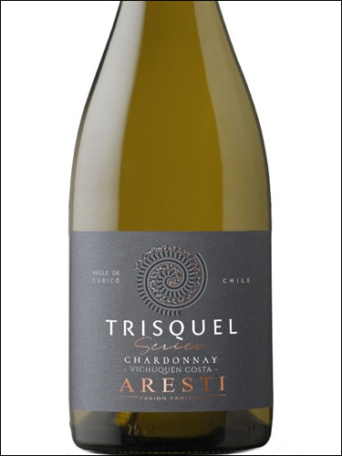 фото Aresti Trisquel Series Vichuquen Costa Chardonnay Арести Трискель Сериес Вичукен Коста Шардоне Чили вино белое