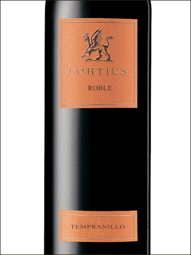 фото вино Fortius Roble Navarra DO 