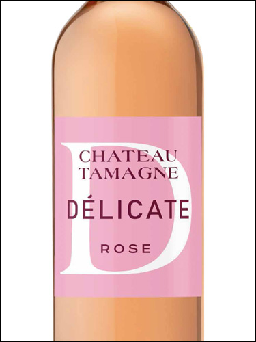 фото Chateau Tamagne Delicate Rose Шато Тамань Деликат Розовое Россия вино розовое