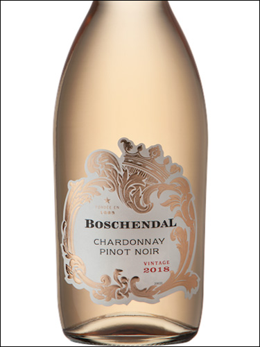 фото Boschendal Chardonnay Pinot Noir Бошендаль Шардоне Пино Нуар ЮАР вино розовое