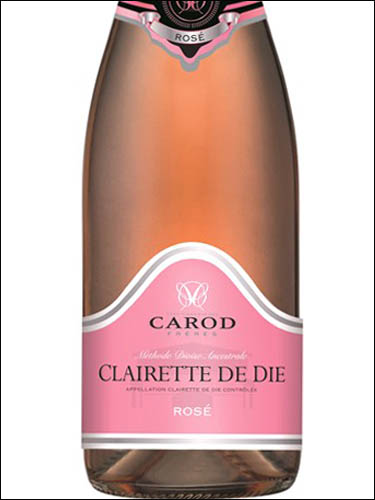 фото Carod Rose Clairette de Die AOP Каро Розе Клерет де Ди Франция вино розовое