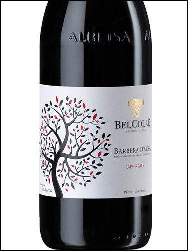 фото Bel Colle Ape Reale Barbera d'Alba DOC Бель Колле Апе Реале Барбера д'Альба Италия вино красное