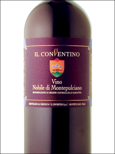 фото Il Conventino Vino Nobile di Montepulciano Riserva DOCG Иль Конвентино Вино Нобиле ди Монтепульчано Ризерва Италия вино красное