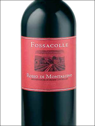 фото Fossacolle Rosso di Montalcino DOC Фоссаколле Россо ди Монтальчино Италия вино красное