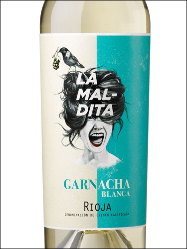 фото вино La Maldita Garnacha Blanca Rioja DOC 