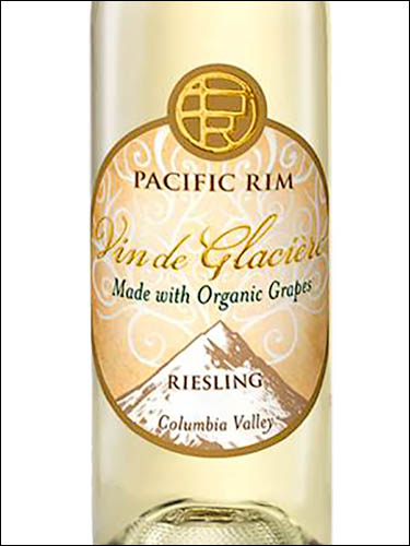 фото Pacific Rim Winemakers Riesling Vin de Glaciere Yakima Valley AVA Пасифик Рим Вайнмейкерс Рислинг Вэн де Гласьер Якима Вэлли США вино белое