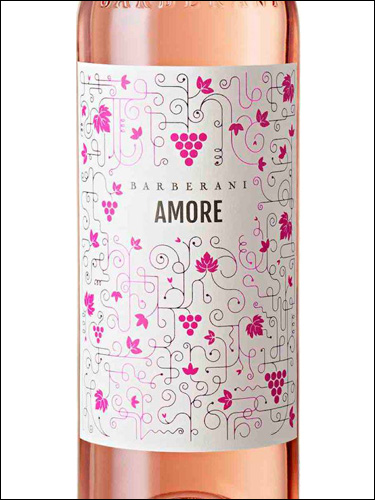 фото Barberani Amore Umbria Rosato IGT Барберани Аморе Умбрия Розато Италия вино розовое