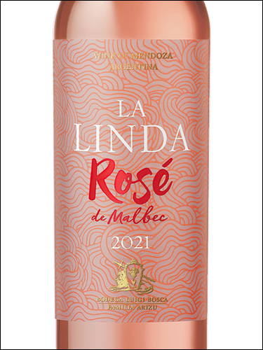 фото Luigi Bosca La Linda Rose Malbec Луиджи Боска Ла Линда Розе Мальбек Аргентина вино розовое