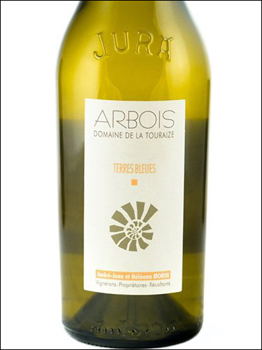 фото Domaine de la Touraize Terres Bleues Arbois AOC Домен де ла Турез Терр Блё Арбуа Франция вино белое