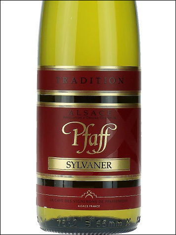 фото Pfaff Tradition Sylvaner Alsace AOC Пфафф Традисьон Сильванер Эльзас Франция вино белое