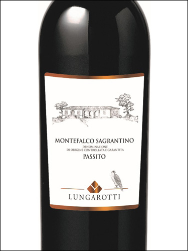 фото Lungarotti Montefalco Sagrantino Passito DOCG Лунгаротти Монтефалько Сагрантино Пассито Италия вино красное