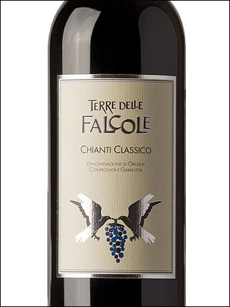 фото Terre delle Falcole Chianti Classico DOCG Терре делле Фальколе Кьянти Классико Италия вино красное