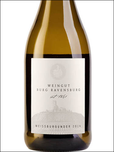 фото Burg Ravensburg Weissburgunder Бург Равенсбург Вайсбургундер Германия вино белое