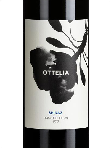 фото Ottelia Shiraz Mount Benson Оттелия Шираз Маунт Бенсон Австралия вино красное