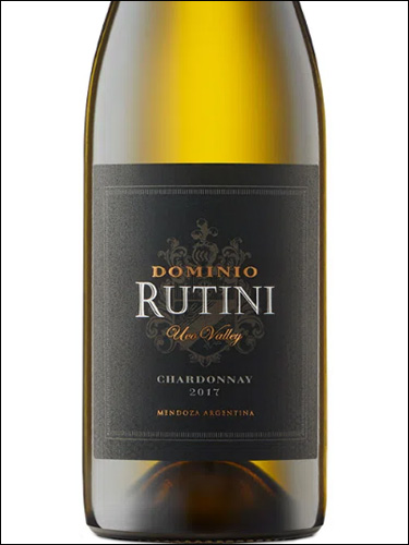 фото Rutini Dominio Chardonnay Рутини Доминио Шардоне Аргентина вино белое