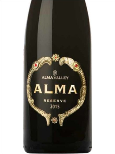фото Alma Valley Alma Reserve Альма Вэлли Альма Резерв Россия вино красное