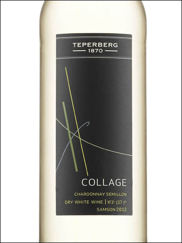 фото Teperberg Collage Chardonnay-Semillon Samson Теперберг Коллаж Шардоне-Семильон Самсон Израиль вино белое
