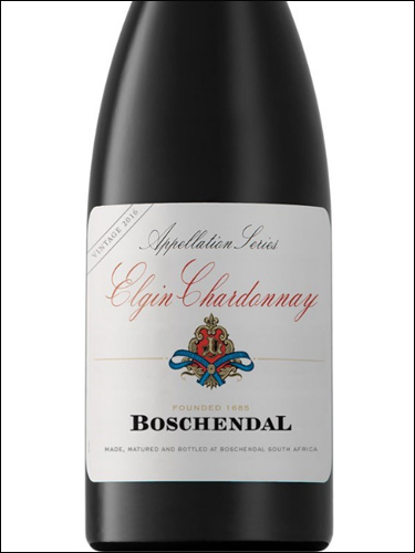 фото Boschendal Elgin Chardonnay Бошендаль Элгин Шардоне ЮАР вино белое