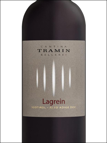фото Tramin Lagrein Alto Adige DOC Трамин Лагрейн Альто Адидже Италия вино красное