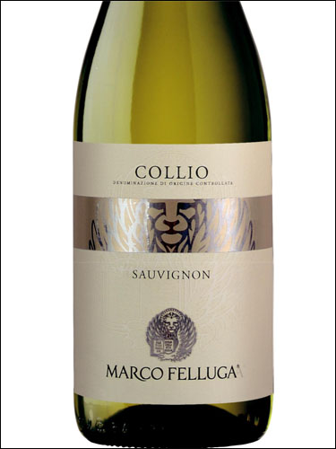фото Marco Felluga Sauvignon Collio DOC Марко Феллуга Совиньон Блан Коллио Италия вино белое
