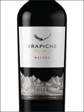фото Trapiche Oak Cask Malbec Трапиче Оук Каск Мальбек Аргентина вино красное
