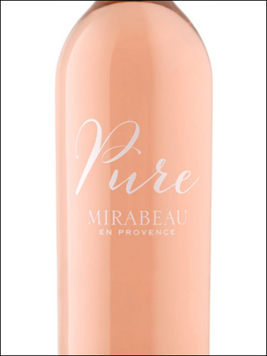фото Mirabeau Pure Rose Cotes de Provence AOC Мирабо Пюр Розе Кот де Прованс Франция вино розовое