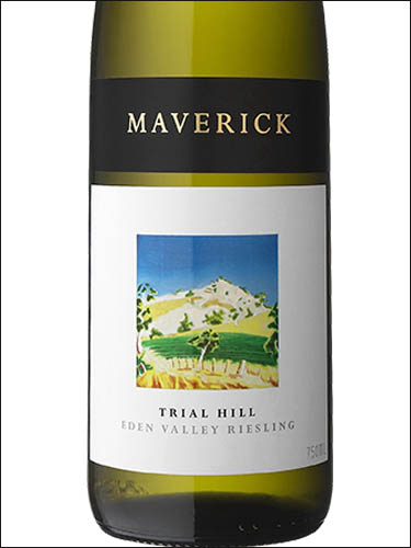 фото Maverick Trial Hill Eden Valley Riesling Маверик Триал Хилл Иден Вэлли Рислинг Австралия вино белое