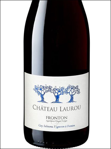 фото Chateau Laurou Cuvee Tradition Rouge Fronton AOC Шато Лору Кюве Традисьон Руж Фронтон Франция вино красное