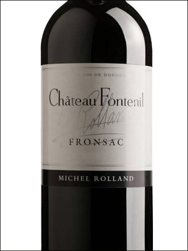 фото Chateau Fontenil Fronsac AOC Шато Фонтениль Фронсак Франция вино красное