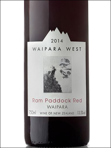 фото Waipara West Ram Paddock Red Waipara Вайпара Вест Рем Паддок Ред Вайпара Новая Зеландия вино красное
