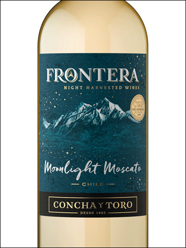 фото Concha y Toro Frontera Night Harvest Moonlight Moscato Конча и Торо Фронтера Найт Харвест Мунлайт Москато Чили вино белое