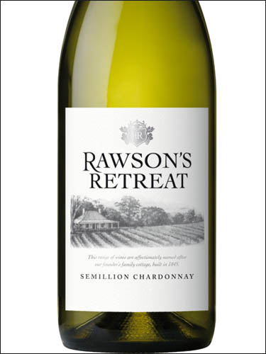 фото Rawson's Retreat Semillon Chardonnay Роусонс Ритрит Семильон Шардоне Австралия вино белое