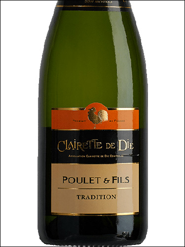 фото Poulet & Fils Clairette de Die Tradition AOP Пуле & Фис Клерет де Ди Традисьон Франция вино белое
