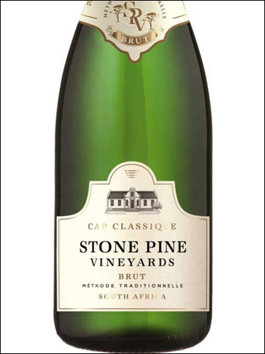 фото Stone Pine Vineyards Cap Classique Brut Стоун Пайн Виньярдс Кап Классик Брют ЮАР вино белое