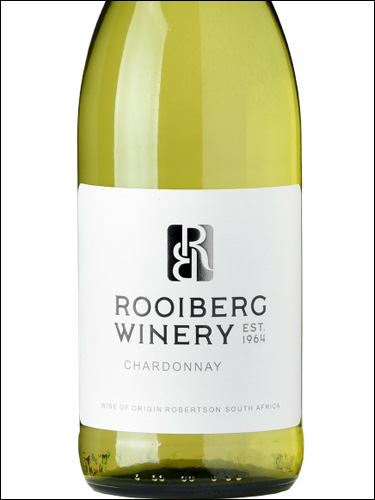 фото Rooiberg Winery Chardonnay Ройберг Вайнери Шардоне ЮАР вино белое