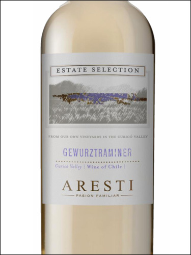 фото Aresti Estate Selection Gewurztraminer Арести Истейт Селекшн Гевюрцтраминер Чили вино белое