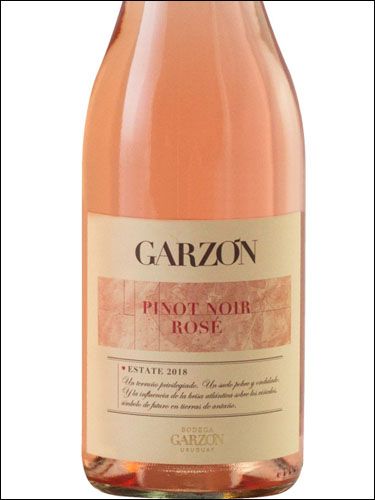 фото Garzon Estate Pinot Noir Rose Гарсон Эстейт Пино Нуар Розе Уругвай вино розовое