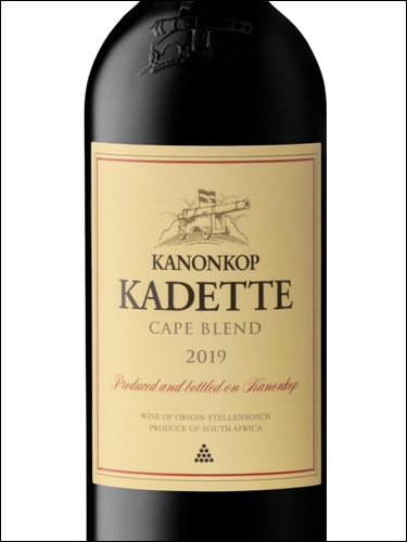 фото Kanonkop Kadette Cape Blend Канонкоп Кадет Кейп Бленд ЮАР вино красное