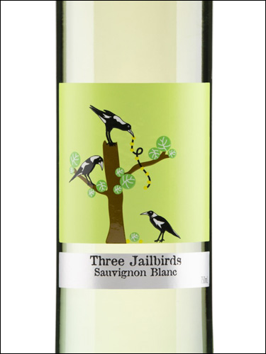 фото Quarisa Three Jailbirds Sauvignon Blanc South Eastern Australia Куариса Три Джэйлбердс Совиньон Блан Юго-Восточная Австралия Австралия вино белое